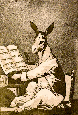 Dibujo de Goya. Dibujo de Goya.