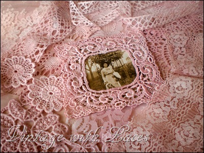 Hand Dyed Lace by Vintage with Laces Hand Dyed Lace by Vintage with Laces