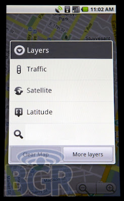 android 25 Android 2.0 UI Early Screenshots