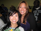 2 beautiful ladies.. Coming out to support yours truly, my kitty and Faye Wang (www.fayewang.net)