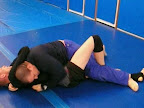 Trying to pass Stefan's half guard, playing a tight game..