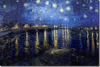 van gogh starry night over the rhone