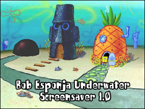 Capa Bob Esponja Underwater Screensaver 1.0