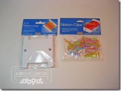 Ribbon Cards Clips