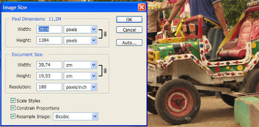  dpi image, resolusi foto