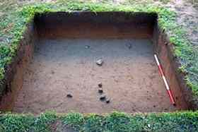 The final report on the archaeology dig at the Brighton bypass has confirmed the site contains the oldest evidence of human habitation in the southern hemisphere. (Robert Paton) The final report on the archaeology dig at the Brighton bypass has confirmed the site contains the oldest evidence of human habitation in the southern hemisphere. (Robert Paton)