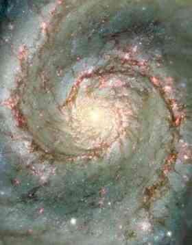 M51, the Whirlpool Galaxy. A so-called ‘Fermi bubble’ might appear as a void in visible light here. NASA and The Hubble Heritage Team (STScI/AURA) Acknowledgment: N. Scoville (Caltech) and T. Rector (NOAO). M51, the Whirlpool Galaxy. A so-called ‘Fermi bubble’ might appear as a void in visible light here. NASA and The Hubble Heritage Team (STScI/AURA) Acknowledgment: N. Scoville (Caltech) and T. Rector (NOAO).