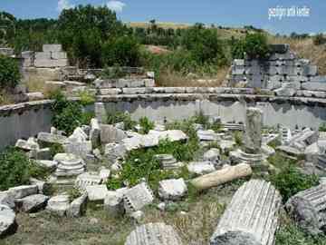 The gymnasium at Stratonikeia. The gymnasium at Stratonikeia.