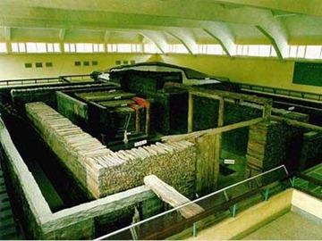 Inside the Dabaotai Western Han Tombs museum. [Photo: china.org.cn / agencies]