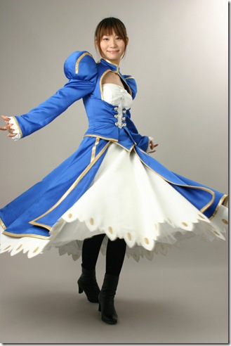 fate/stay night cosplay - saber