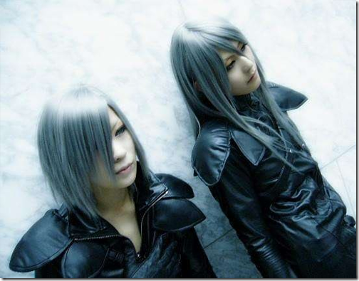 final fantasy vii advent children cosplay - kadaj and yazoo