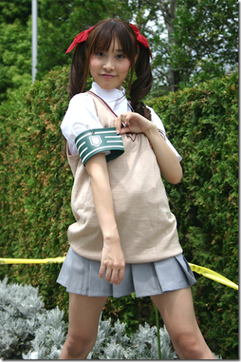 to aru kagaku no railgin / to aru majutsu no index cosplay - shirai kuroko from comiket 2010