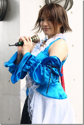 final fantasy x-2 cosplay - yuna 07 from comiket 2010
