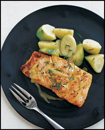 mustard salmon