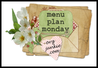 menu plan monday