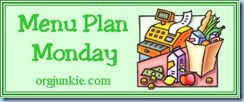 menu plan monday menu plan monday