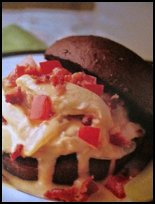 chicken rarebit