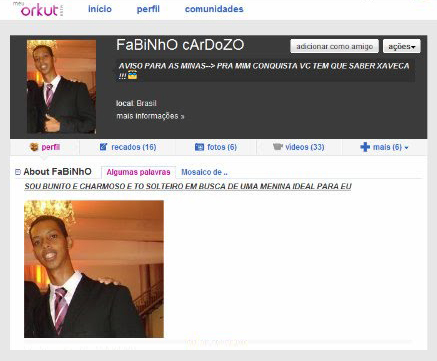 orkut de girafa