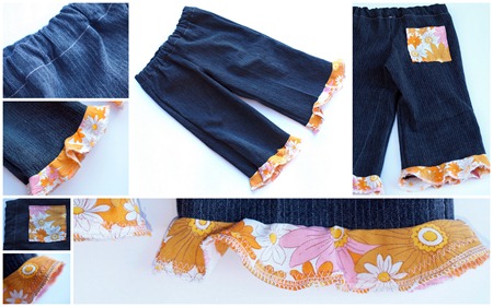 black stiped jeans collage