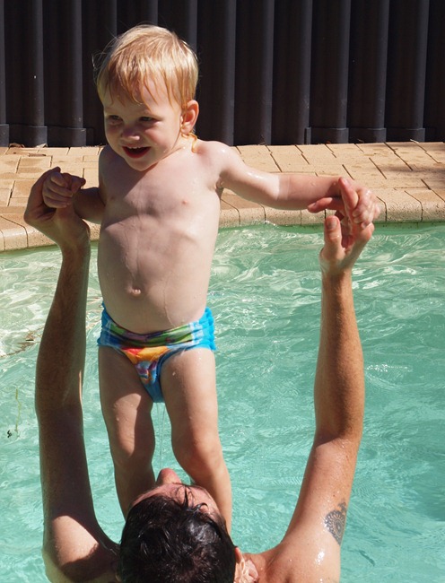 swimming