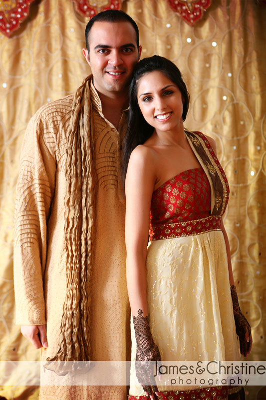 Nadia and Girish Mehendi