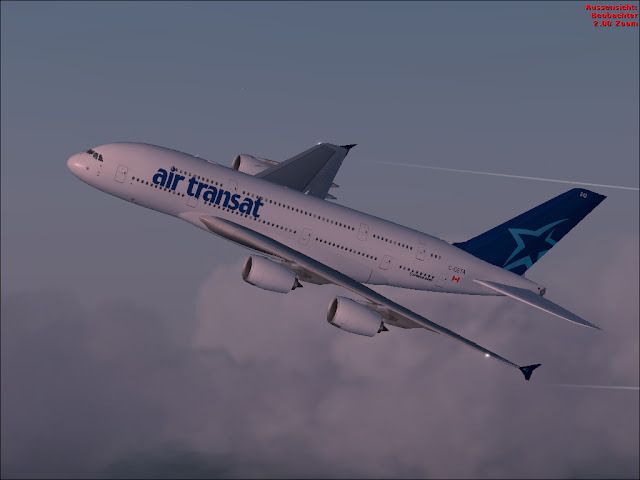 I present to you: Air Transat A380 - Project Airbus – Talk