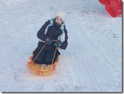 sledding. xmas, kateys bday 025