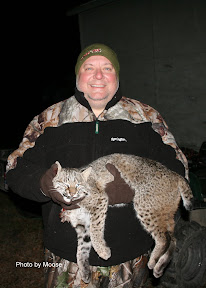 Rod with a bobcat he took