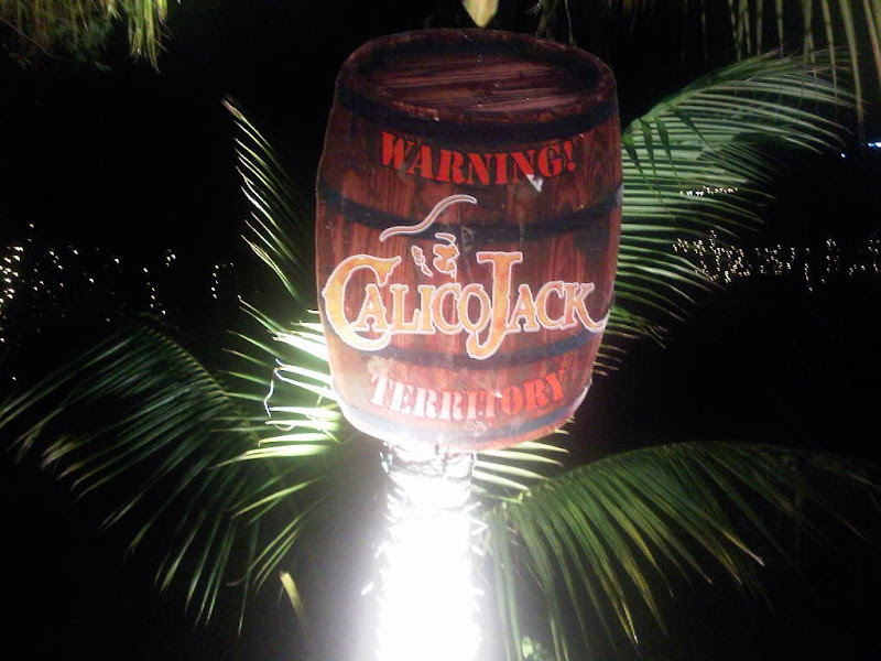 Calicko Jack Territory at The Jamaica Pegasus Calicko Jack Sign