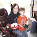 Mommy & Jakob with Devastator