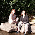 Mom & I relaxing on the lake