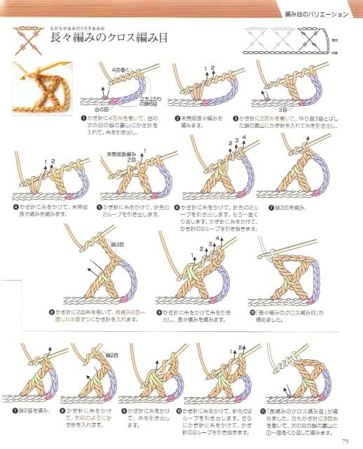 Những mũi MÓC (4) Crochet72
