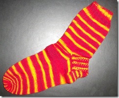 Wollmeise - Red Hot Chili - Sock One