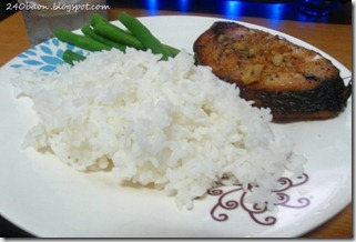 pan fried tanigue with lemon butter sauce, by 240baon