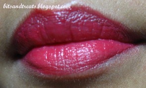 maybelline colorsensational lipstick in wine, by bitsandtreats