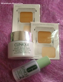 clinique goodies, by bitsandtreats