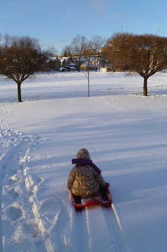 Down she goes