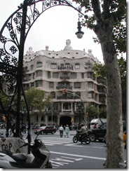 Typical Barcelona architecture