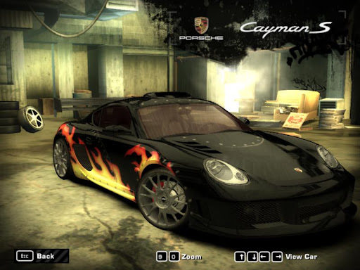 Porsche Cayman S (won)