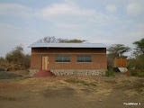 Daycare center finished, on the right you can see the toilets