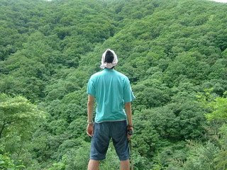 집다리골 자연휴양림에서 나의 뒷모습 [집다리골,자연휴양림,forest,korea,한국]