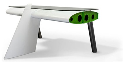 airplane-desk