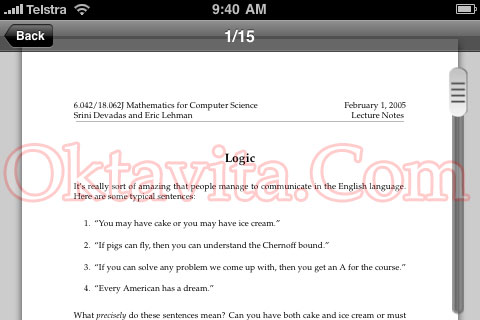 PDF Reader for iPhone