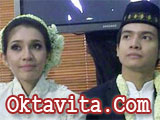 Foto Akad Nikah Dhini Aminarti - Dimas Seto