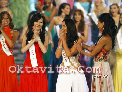 Miss Gibraltar 2009 : Kaiane Aldorino Miss Gibraltar 2009 : Kaiane Aldorino