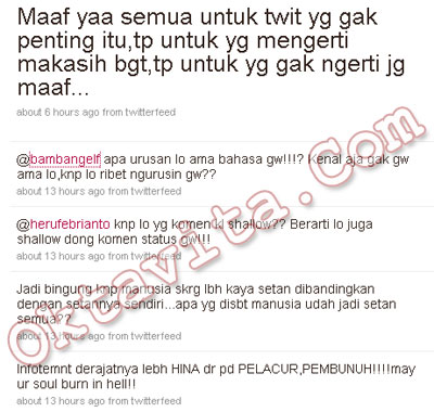 Luna Maya Twitter