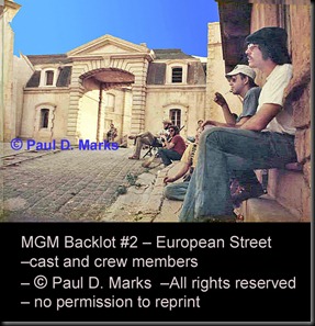 MGM Backlot #2 -- European Street --"Show Biz" MGM Backlot #2 -- European Street --"Show Biz"