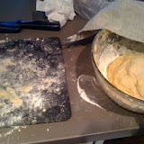 Proto-noodles! I made a mess.