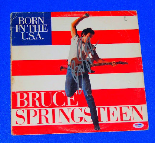 Bruce Springsteen Signed Born
