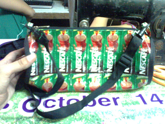 Nescafe Tote Bag, tube